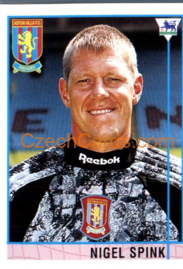 Nigel Spink 1996 Merlin Premier League Sticker #458