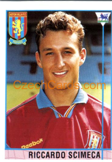 Riccardo Scimeca 1996 Merlin Premier League Sticker #461