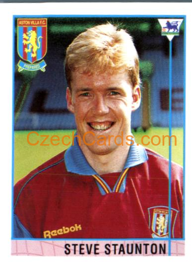 Steve Staunton 1996 Merlin Premier League Sticker #462