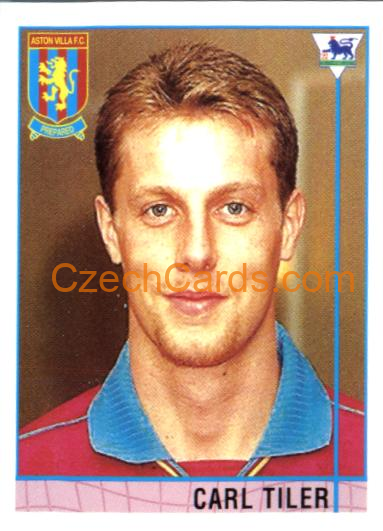Carl Tiler 1996 Merlin Premier League Sticker #465