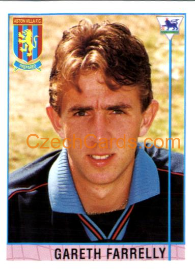 Gareth Farrelly 1996 Merlin Premier League Sticker #466