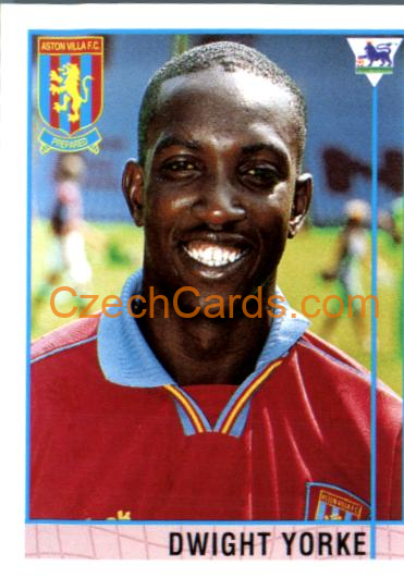 Dwight Yorke 1996 Merlin Premier League Sticker #472