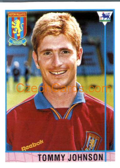 Tommy Johnson 1996 Merlin Premier League Sticker #474