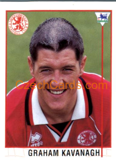 Graham Kavanagh 1996 Merlin Premier League Sticker #492