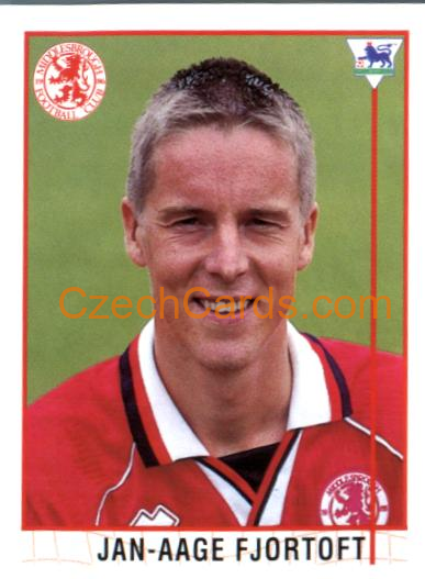 Jan-Aage Fjortoft 1996 Merlin Premier League Sticker #496