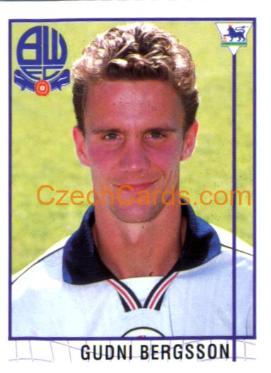 Gudni Bergsson 1996 Merlin Premier League Sticker #514
