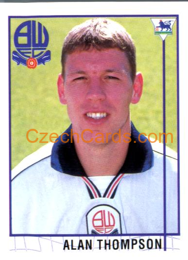 Alan Thompson 1996 Merlin Premier League Sticker #518