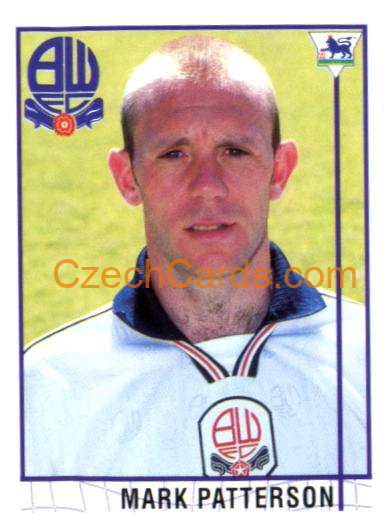 Mark Patterson 1996 Merlin Premier League Sticker #520