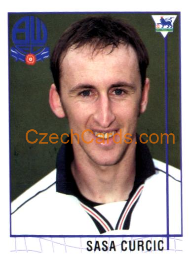 Sasa Curcic 1996 Merlin Premier League Sticker #521