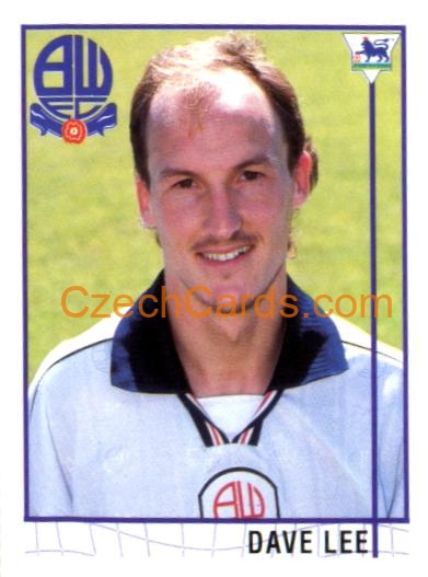 Dave Lee 1996 Merlin Premier League Sticker #522