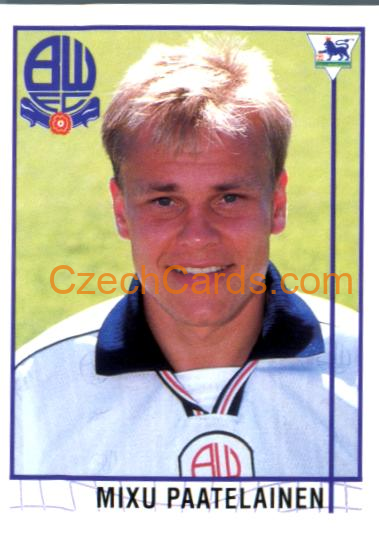 Mixu Paatelainen 1996 Merlin Premier League Sticker #525