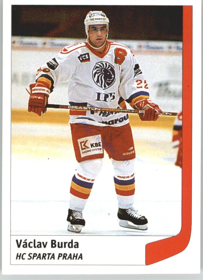 Václav Burda 1998 DS Český Hokej #210