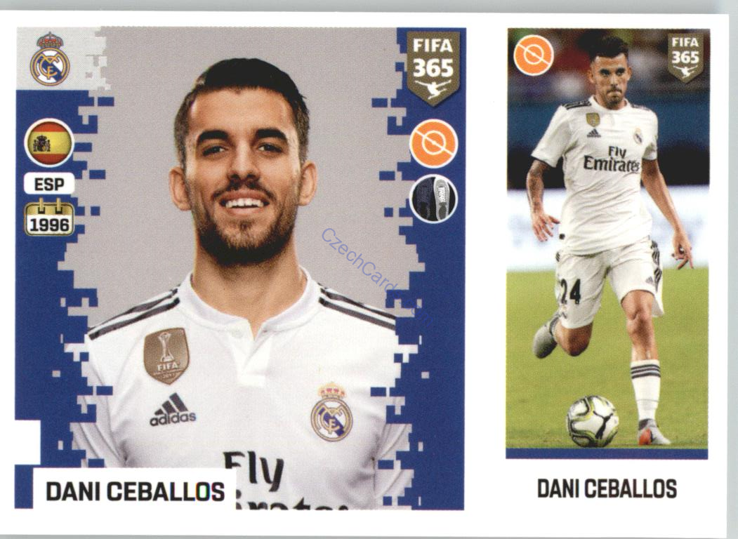 Dani Ceballos 2019 Panini FIFA 365 #82