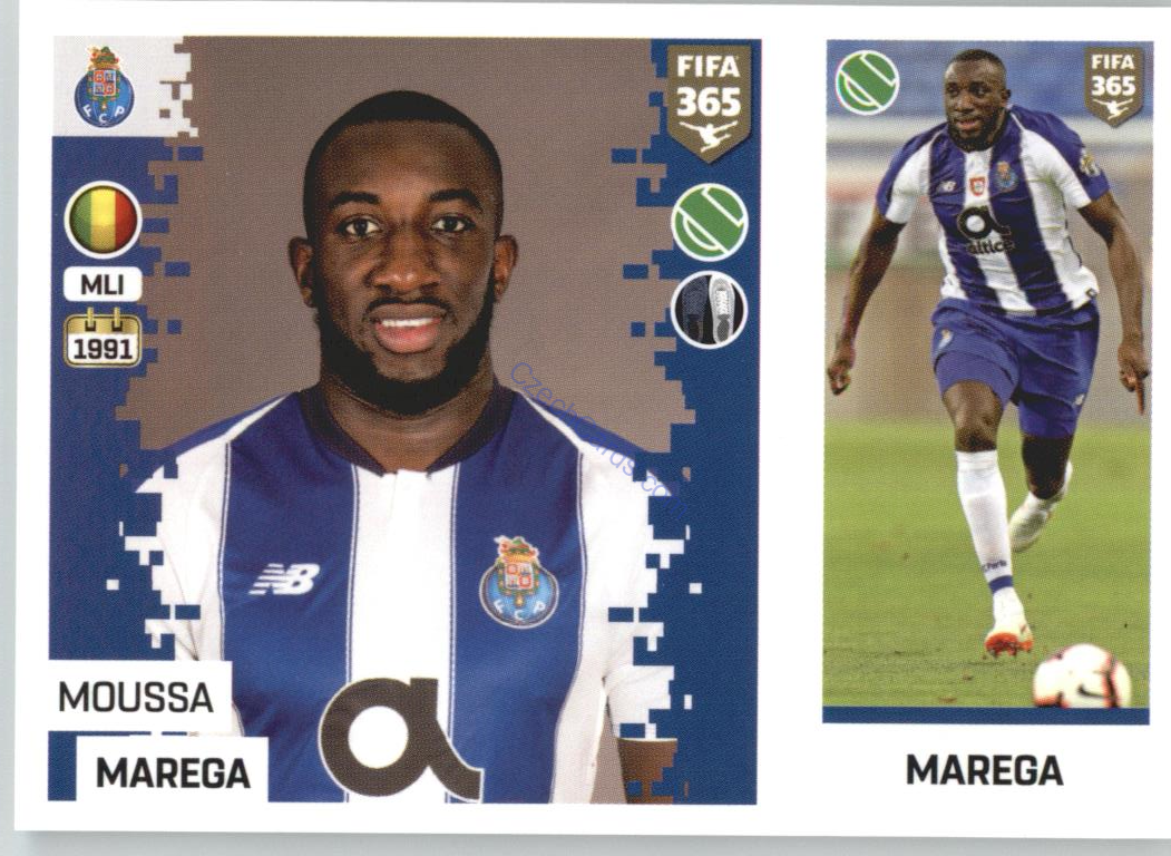 Moussa Marega 2019 Panini FIFA 365 #264