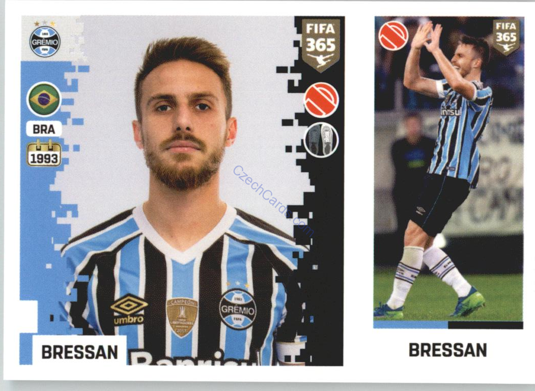 Bressan 2019 Panini FIFA 365 #319