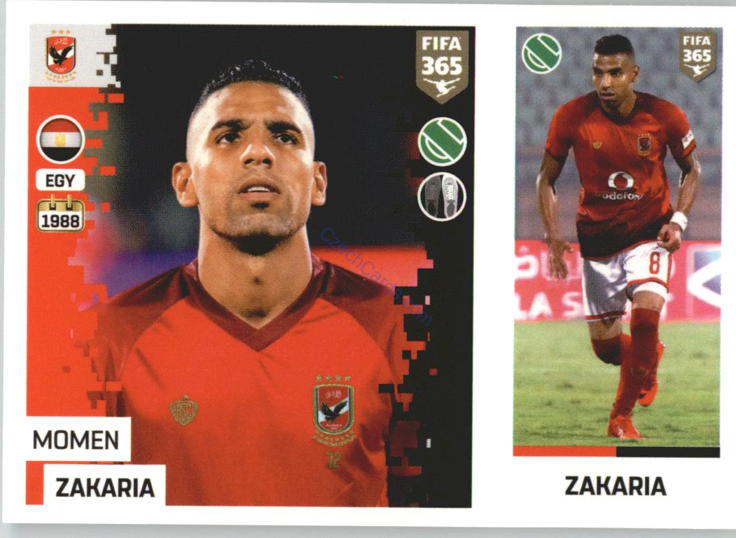 Momen Zakaria 2019 Panini FIFA 365 #344