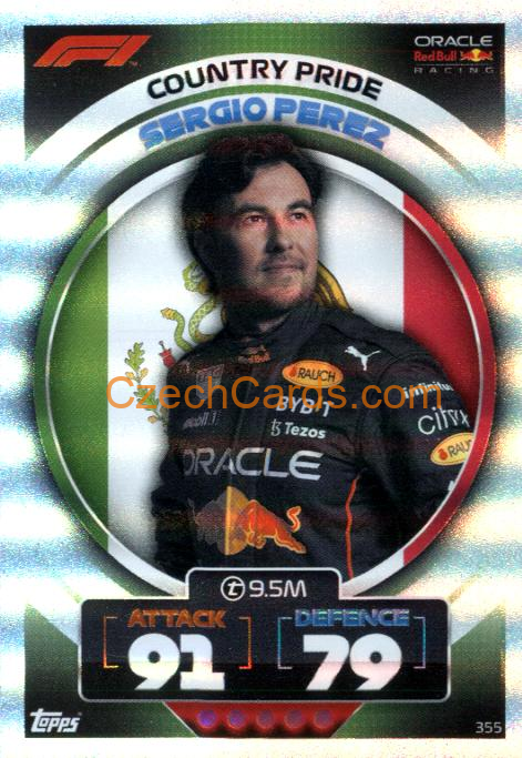Sergio Perez (Red Bull Racing) 2022 Turbo Attax #355