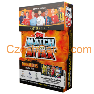 2022-23 Topps Match Attax UEFA Champions League Mega Tin Commanders