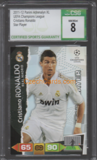 Cristiano Ronaldo 2011-12 Panini  Adrenalyn UCL Star Player CSG 8