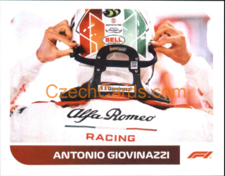 Antonio Giovinazzi 2021 Topps Formula 1 sticker #173