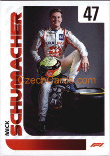 Mick Schumacher 2021 Topps Formula 1 sticker XL #181