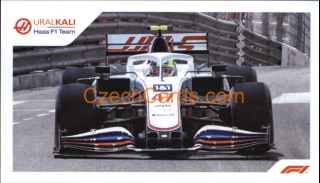 Haas Mick Schumacher 2021 Topps Formula 1 sticker #189