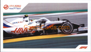 Haas Mick Schumacher 2021 Topps Formula 1 sticker #190