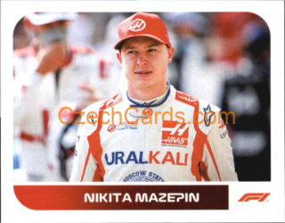 Nikita Mazepin 2021 Topps Formula 1 sticker #193