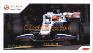 Haas Nikita Mazepin 2021 Topps Formula 1 sticker #199