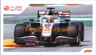 Haas Nikita Mazepin 2021 Topps Formula 1 sticker #200