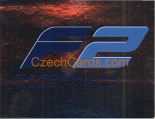 F2 Logo 2021 Topps Formula 1 sticker Foil #221