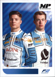 Zendeli / Verschoor 2021 Topps Formula 1 sticker XL #227