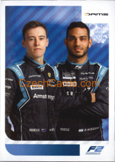 Armstrong / Nissany 2021 Topps Formula 1 sticker XL #229