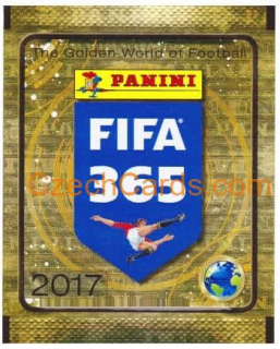 Balíček fotbalových samolepek 2017 Panini FIFA 365 